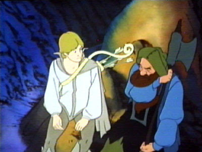 Legolas and Gimli J R R