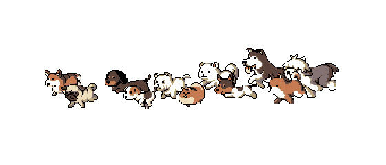 Gif動画 とても可愛い 走る 走る 犬のgifアニメ Happy Word