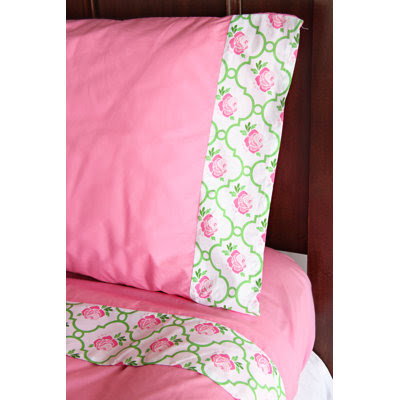 Caden Lane Classic Pink Full/Twin Sheet Set | Wayfair