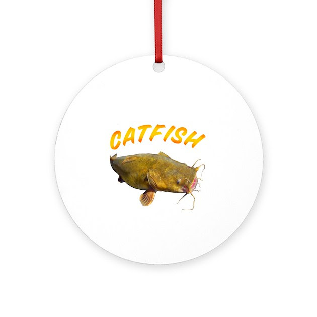 Catfish side Round Ornament by Admin_CP993717