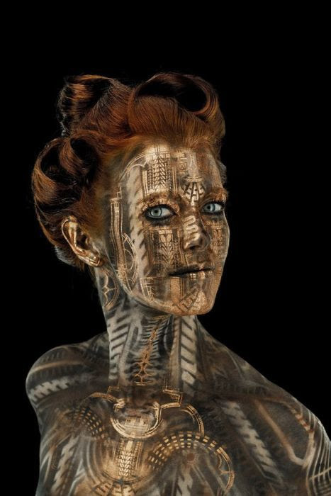 The Best Photos Of Gothic Body Art (31 Pics)