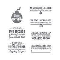 Bombs Away Birthday Stamp Set
