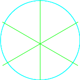 六つ割り 家紋の描き方003b 夏貸文庫