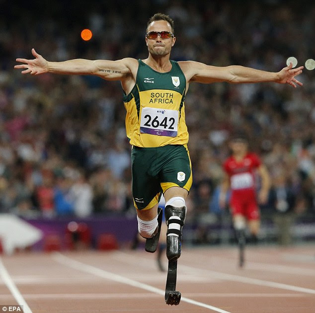 Blade Runner: Pistorius ran in both the London 2012 Olympics and Paralympics last year