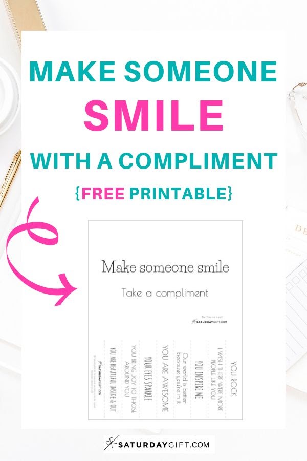 Free Compliments Printable