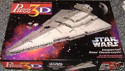 Puzz3D Star Wars Imperial Star Destroyer 823 Pc 3-D Jigsaw Puzzle