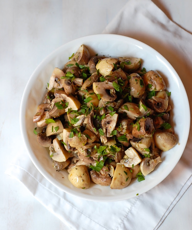 Marinated Mushrooms Recipe — Dishmaps