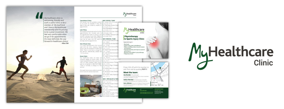 MyHealthcare Clinic | Graphic Design & Print - Thomas ...