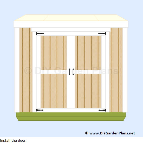 How To Build The Lean To Shed Door