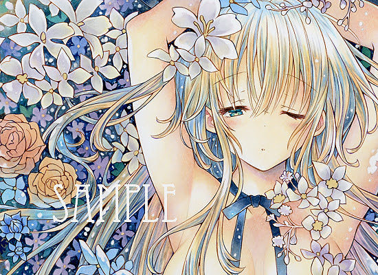 和風月名シリーズ 第２集 睦月の目覚め 手描きイラスト Mocoの森 イラストブログ