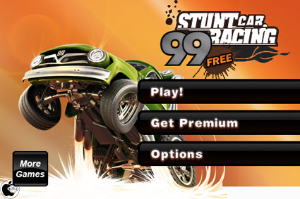 トラックトリックゲームアプリ Stunt Car Racing 99 Tracks Free を試す Iphone App Store Macお宝鑑定団 Blog 羅針盤