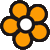 yellow/orange flowers