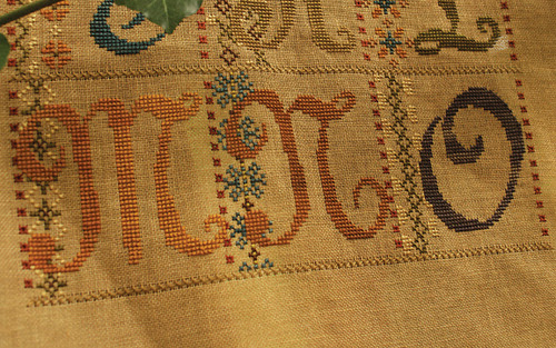 Calico Sampler #5 - M-N-O