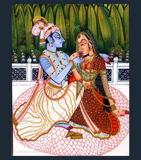 radha krishna romance radha krishna beautiful paintings