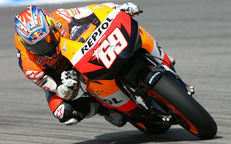 Nicky Hayden in Action