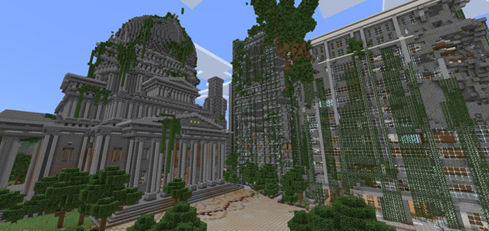 Apocalyptic City (Survival Games) [PvP]  Minecraft PE Maps