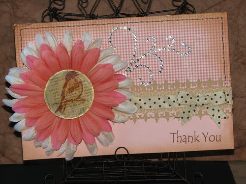 Ink Stained Roni's Stamps - Little Bird 001