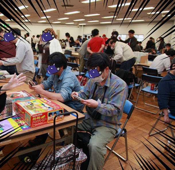 第一回 ぜんぜん関係ない女子を連れてゲームマーケットに行ってみた 後編 3 ボードゲームさそり 暮しとボードゲーム