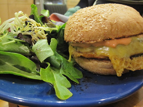 Lentil burger