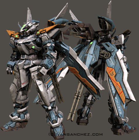 mobile suit gundam seed destiny infinite justice strike EVOLVE Perfect Grade PG freedom astray red blue frame second 2nd revise MG 3d mesh cg sandrum