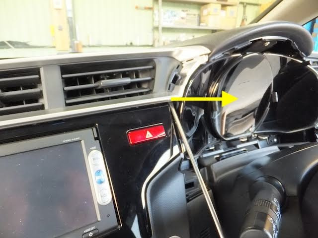 Fit フィット Gk ナビ取り付け パネル外し方 車速は5ピンの真ん中