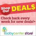 SALE NOW at the BabyCenter Store