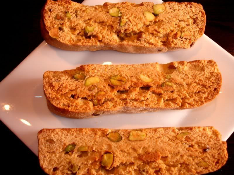 Pistachio Biscotti