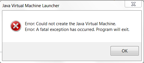 Java Virtual Machine Launcher