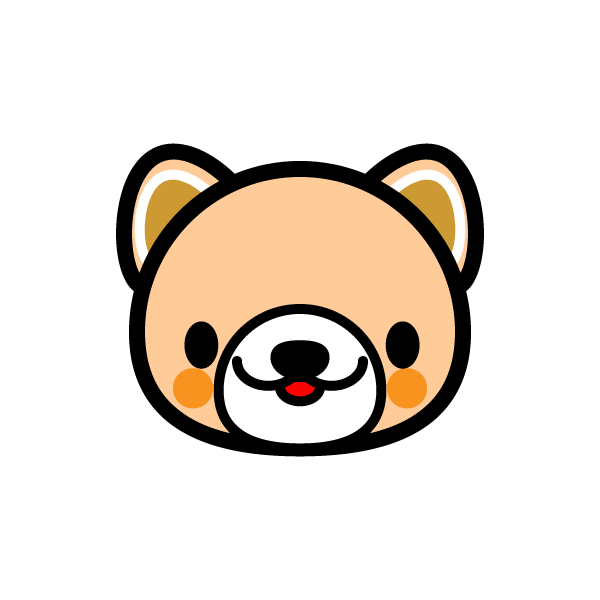 かわいい犬の無料イラスト 商用フリー オイデ43