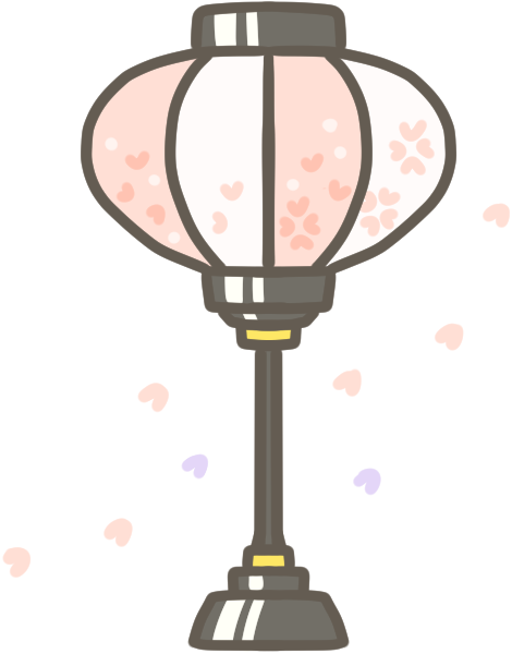 ぼんぼりのイラスト かわいいフリー素材が無料のイラストレイン