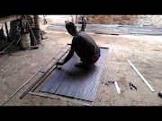 Update pembuatan pintu folding gate, terbaru!