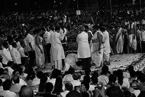 Last Rites Shree Balasaheb Thackeray Shivaji Park -Om Shanti Om by firoze shakir photographerno1