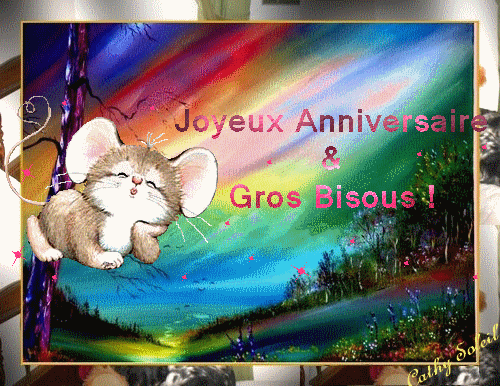 Jolie Carte Animee Joyeux Anniversaire Eustolia