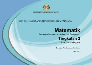 Dskp Kssm Mathematics Form 2 Dlp