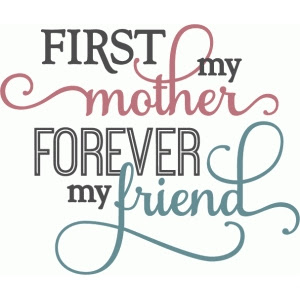 Silhouette Design Store View Design 59087 Mother Forever My Friend Layered Phrase