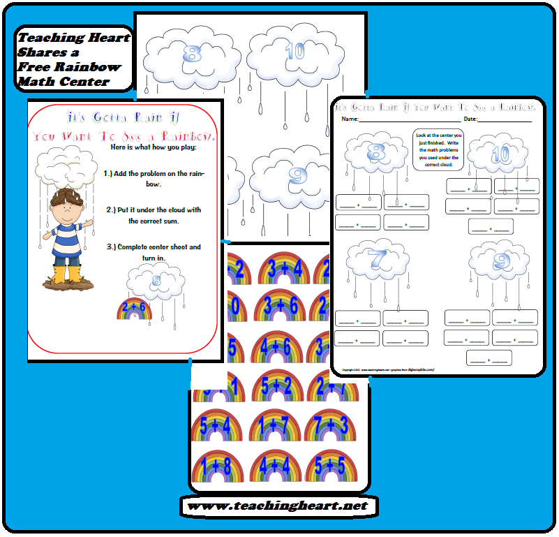 Rainbow Unit/Theme - Printables, lessons, ideas, & more!