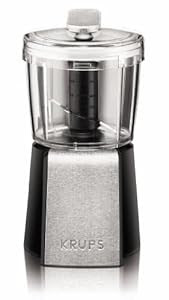 Review and Buying Guide of Buying Guide of  KRUPS GVA208 Mini Chopper including Emulsifying Disk for whipping cream and mayo and Stainless Steel Housing - Food Processors