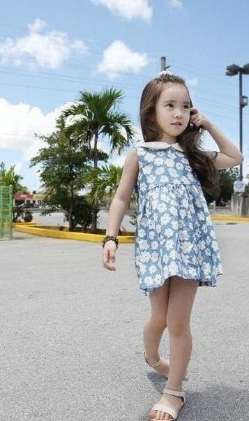 天然の美女 韓国の６歳のかわいい女の子がネットで人気 中国網 日本語