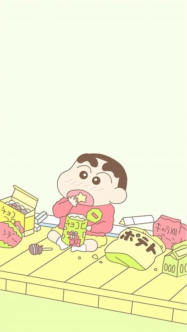 壁紙 クレヨン しんちゃん 可愛い イラスト 100 ベストミキシング写真 イラストレーション