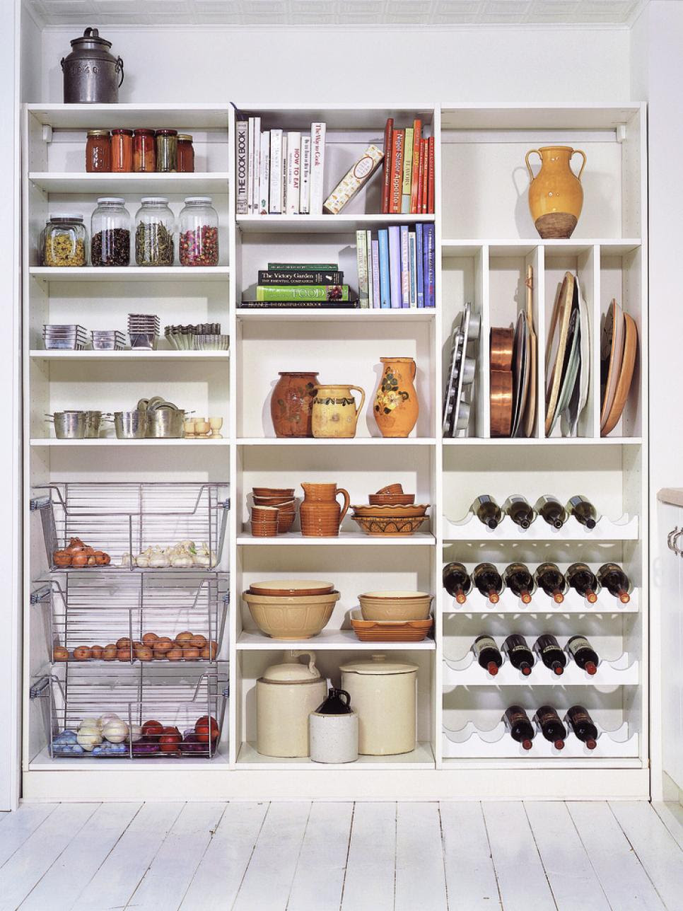 Pictures of Kitchen Pantry Options and Ideas for Efficient  