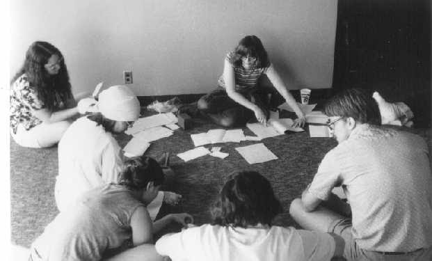 Dungeons and Dragons in the hall.