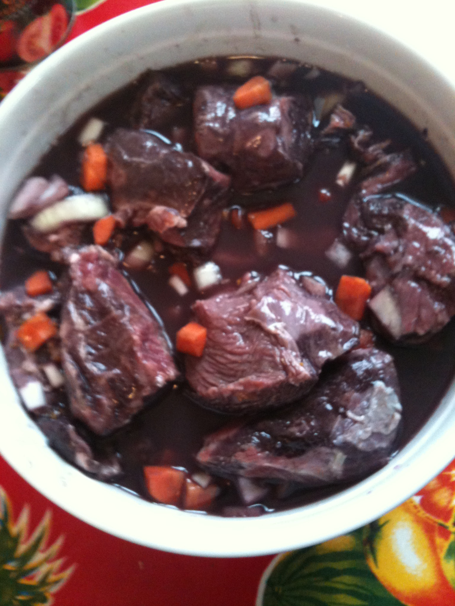 Boeuf Bourguignon Over Cookee