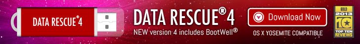 Data Rescue 4 DIY Data Recovery Software    