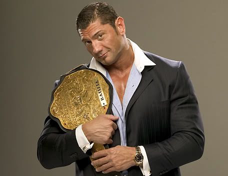 wwe superstars batista. WWE superstar Batista, who is