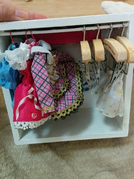 All100均でリカちゃん用 ドール用 のクローゼットを作ってみた 黒田のブログもどき