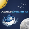Tide table and solunar tables for fishing