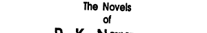 Get Download The novels of R.K. Narayan PDF