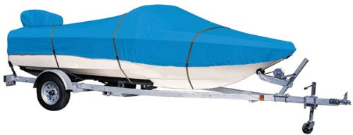 Classic Accessories HurricaneTM Boat Cover (Grey, Model D)