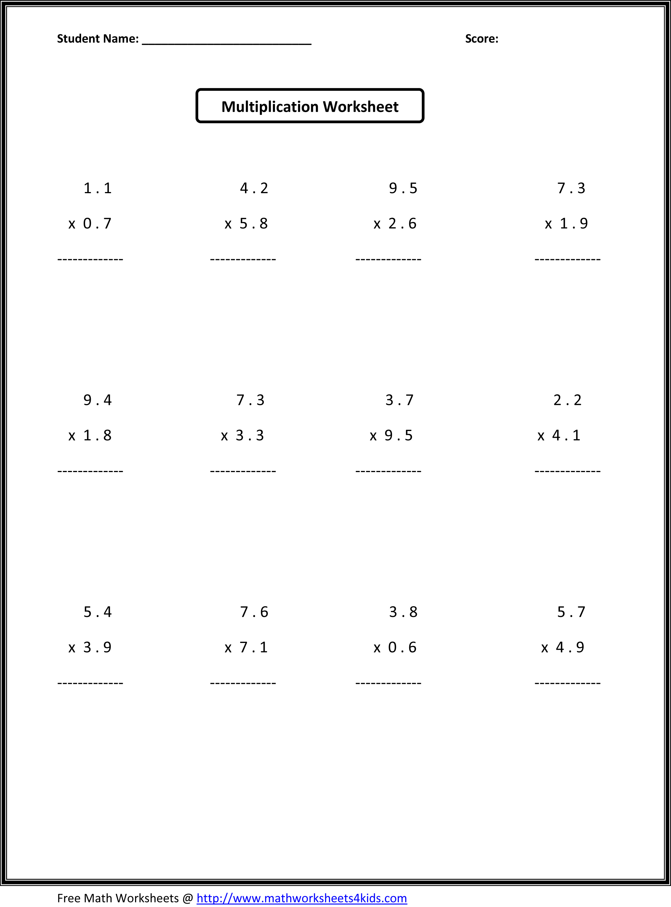 Operations With Decimals Word Problems - Lessons - Blendspace