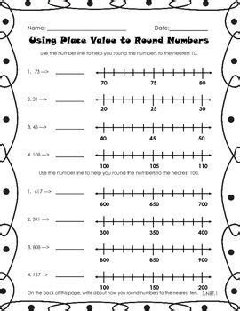  math 3rd grade rounding shannon lansberrys english worksheets
